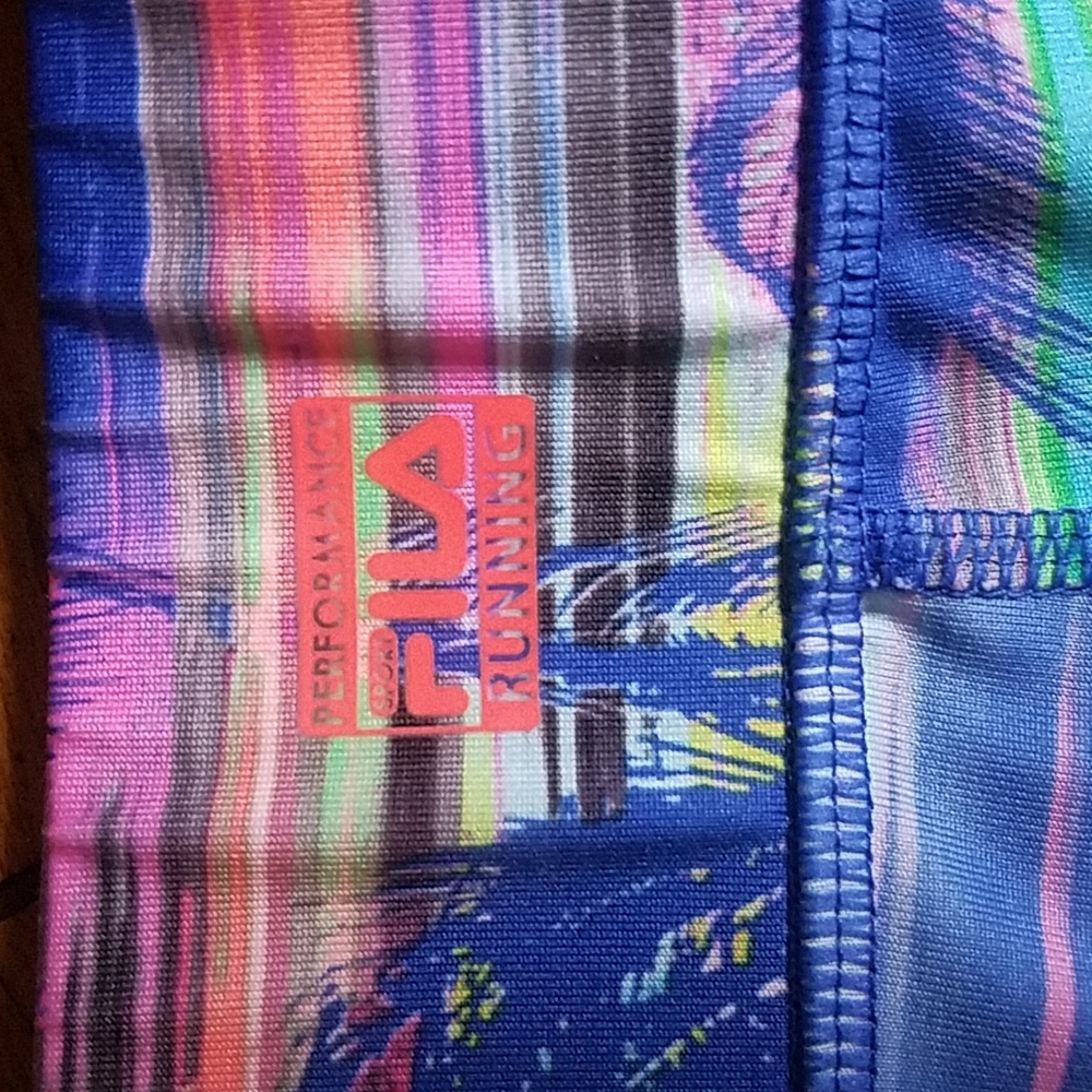Fila sport tropical running shorts size large - Picture 4 of 6